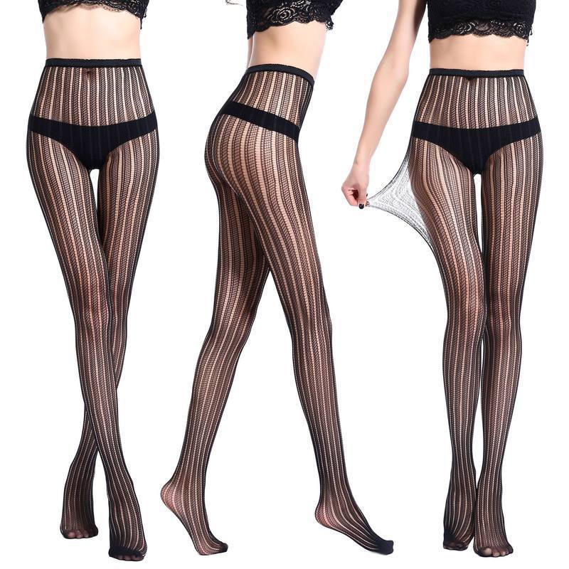 Base Stockings Semi-permeable Lace Sexy Polyester Stockings Net Pants