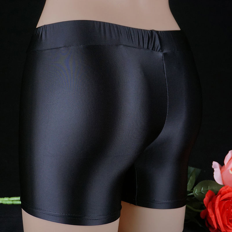 Men's And Women's Shiny Shiny Pants Tight Boxer Briefs