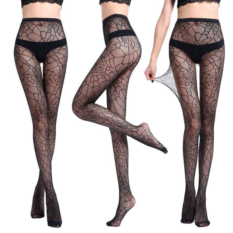 Base Stockings Semi-permeable Lace Sexy Polyester Stockings Net Pants