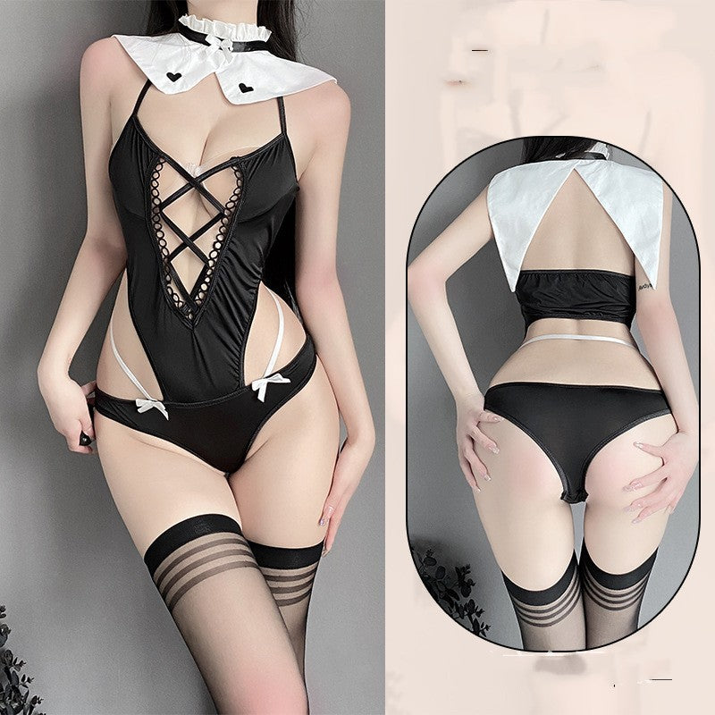 Erotic Lingerie Sexy Nun Uniform Temptation Passion Suit Maid Suit