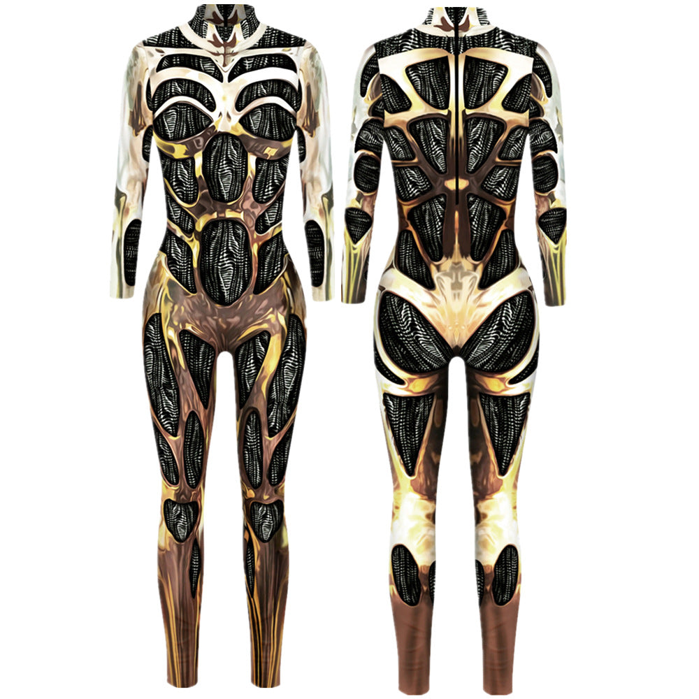 Robot Bodysuit Bodysuit Halloween Sexy