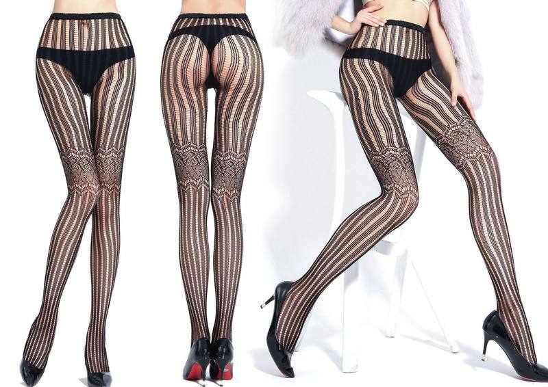 Base Stockings Semi-permeable Lace Sexy Polyester Stockings Net Pants