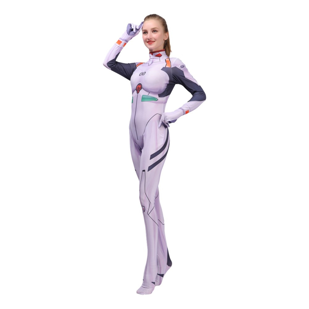 Ayanami Rei Cosplay Bodysuit Anime Costume