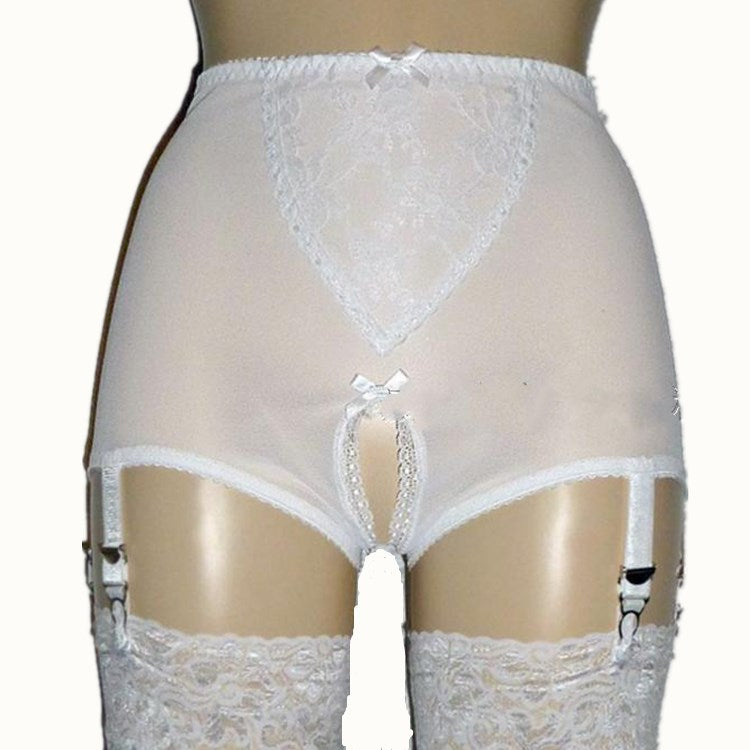 Transparent Sexy Sexy Ladies Mesh Lace Shorts