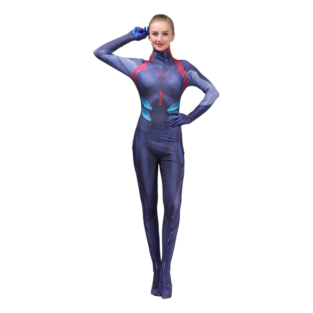 Neon Genesis Evangelion Ayanami Rei Cosplay  Costume Tights