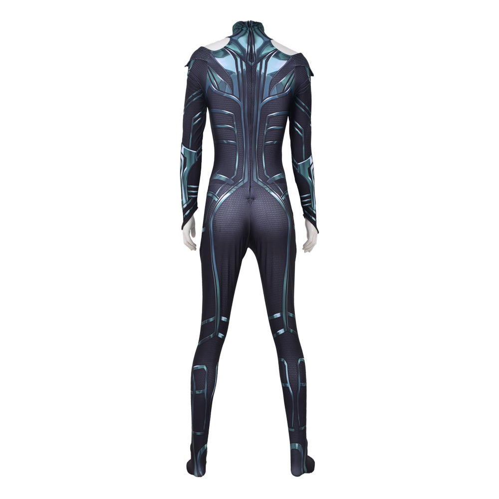 Zip Bodysuit Hela Cosplay Outfit