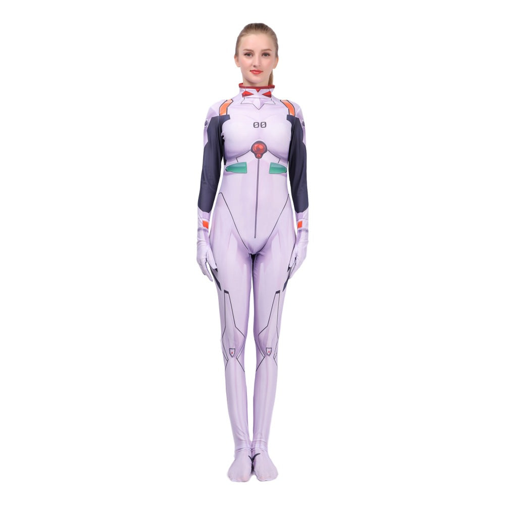 Ayanami Rei Cosplay Bodysuit Anime Costume