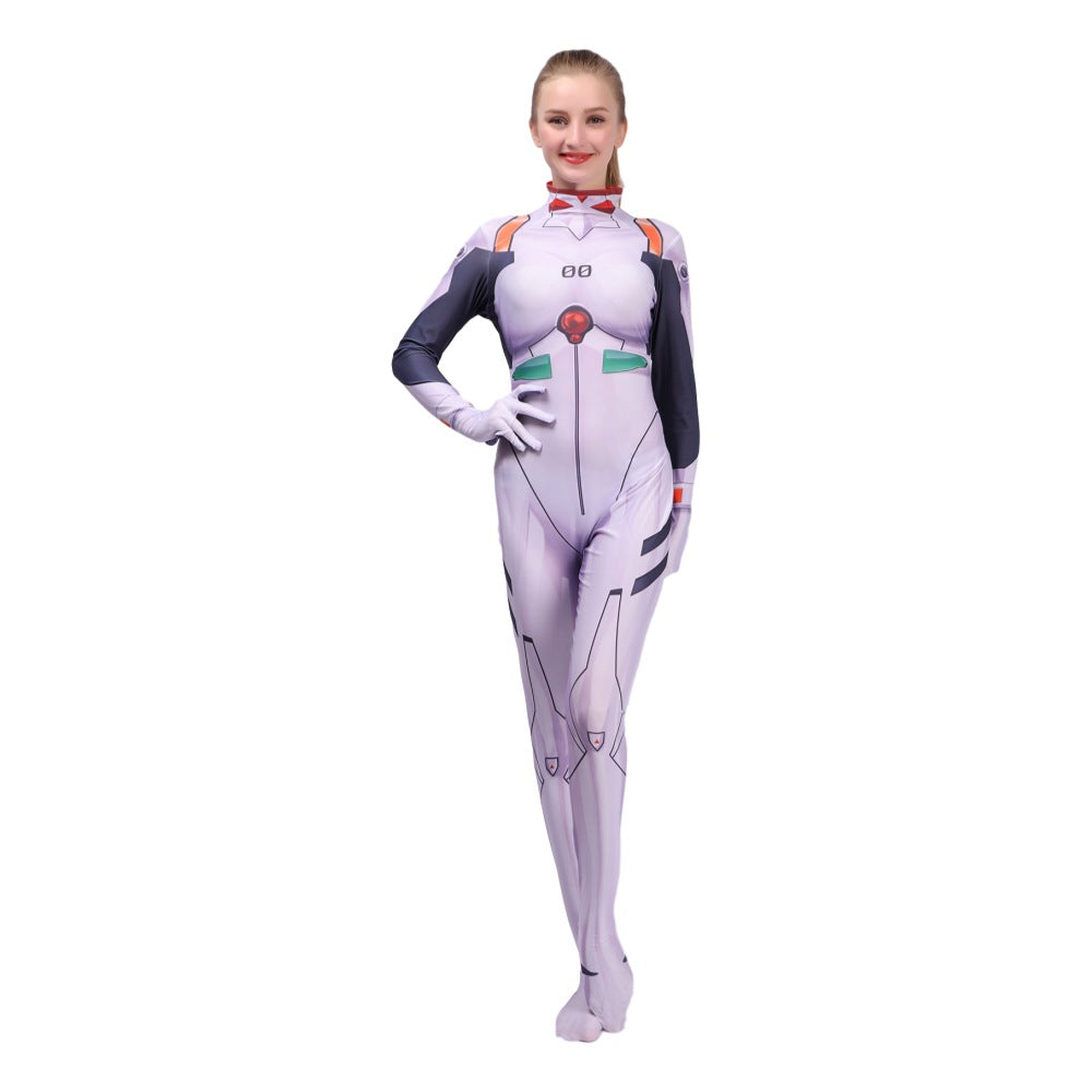 Ayanami Rei Cosplay Bodysuit Anime Costume